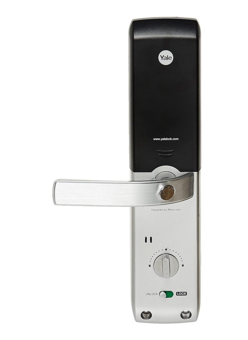 Yale Ydm3168 Digital Door Lock, Rfid, Keypad Digital Monoblock, Silver