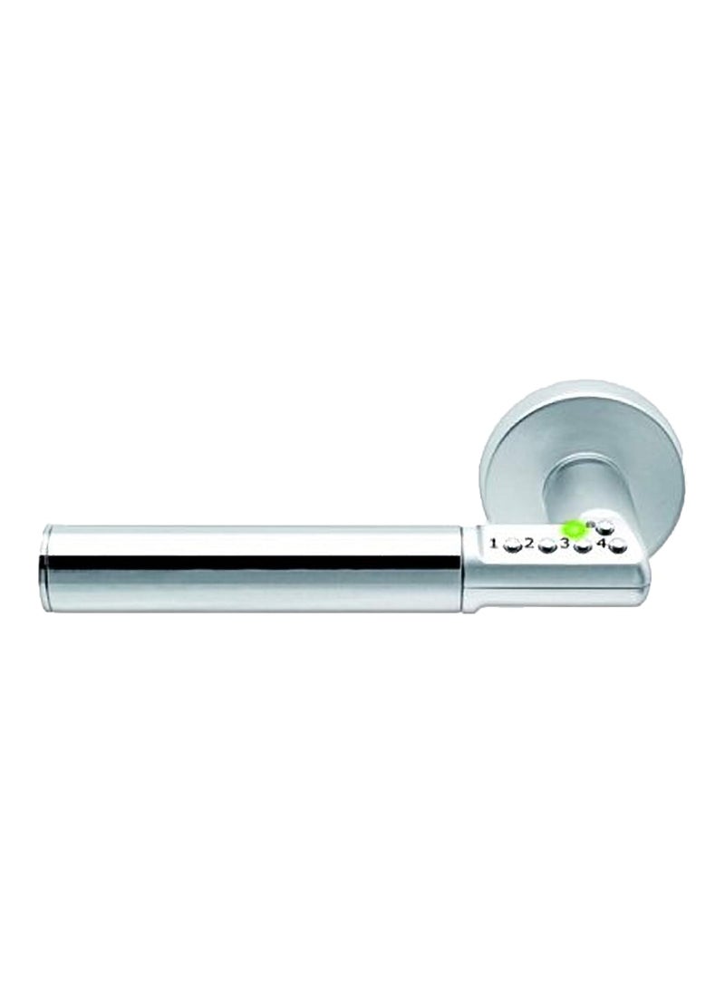 Yale Digital Code Left Handle For Door - Silver