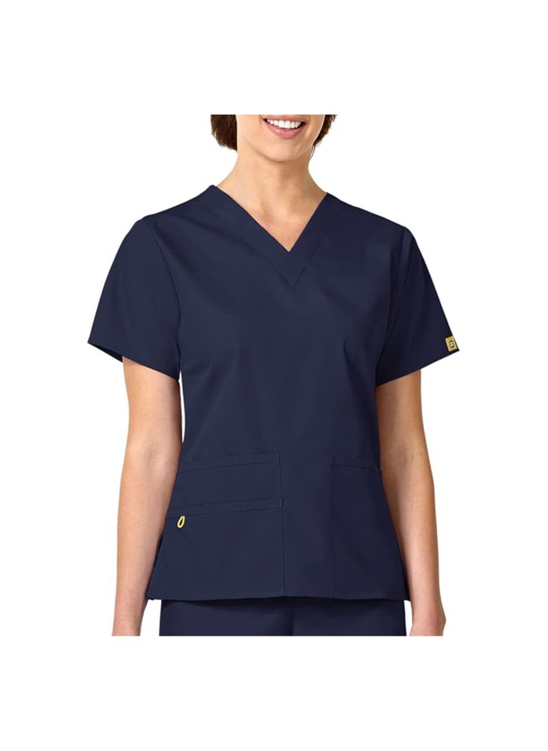 WonderWink womens Scrubs Bravo 5 Pocket V-Neck Top Scrubs Bravo 5 Pocket V-neck Top (pack of 1)