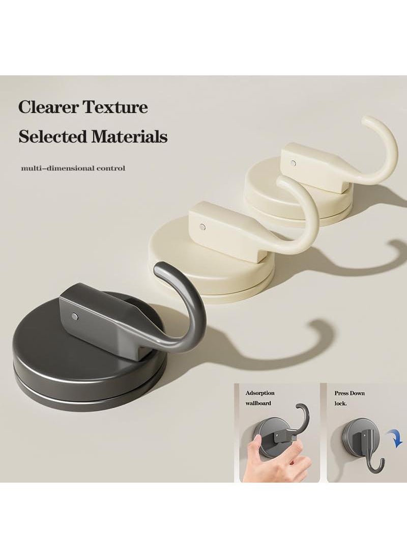 Suction Cup Hooks 3Pcs Shower Hooks Behind The Door Kitchen Balcony Toilet Hooks Shower Wreath Door Hanger Shower Hooks for Inside Shower Office Hooks No Need to Punch Holes