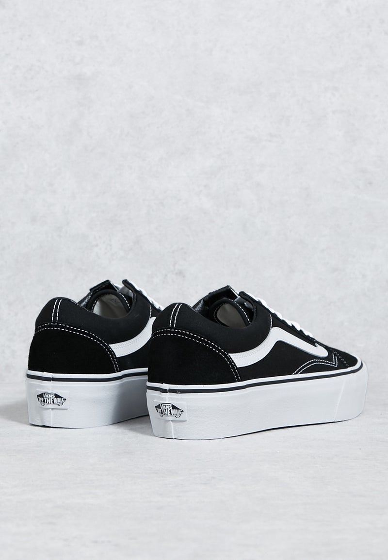 Old Skool Platform Black
