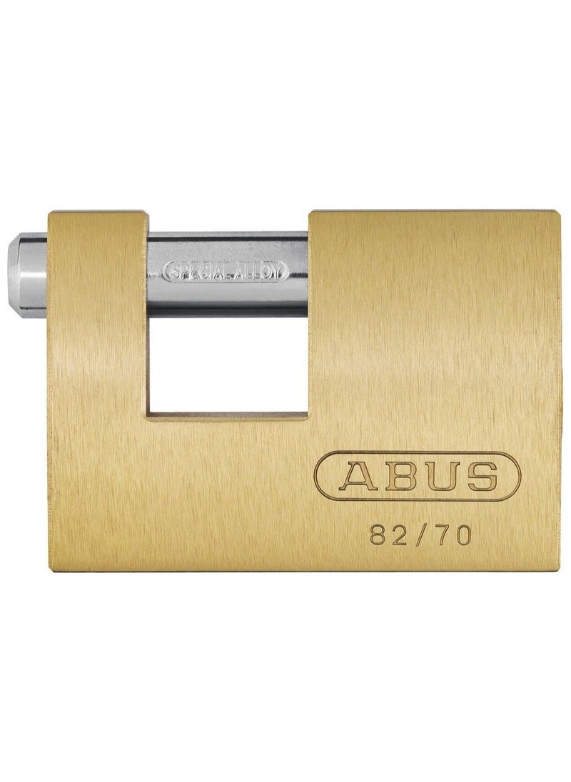 ABUS 82/70 KD B 82 Monoblock Solid Brass Padlock Keyed Different