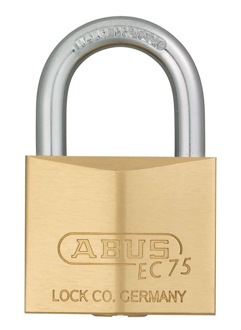 ABUS 75/40 Brass Padlock Keyed Alike