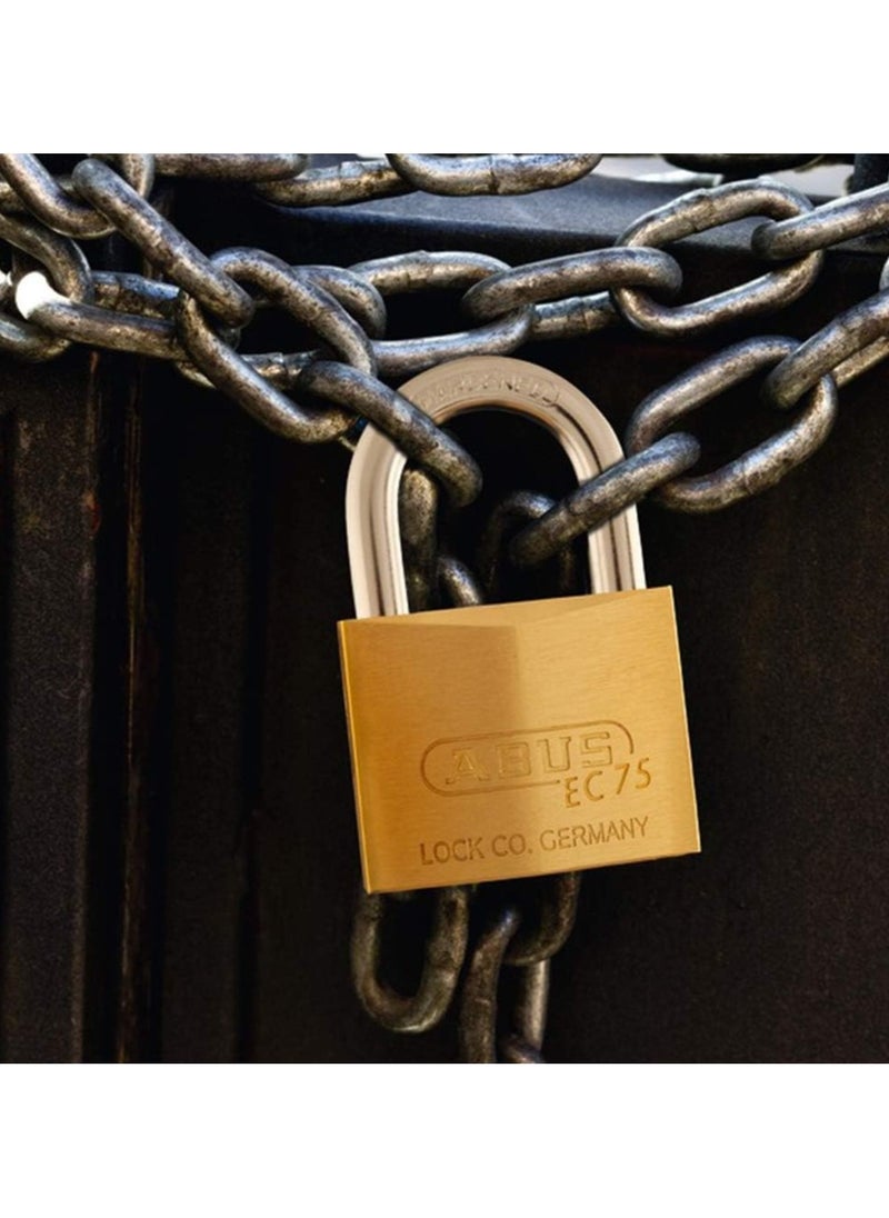 ABUS 75/40 Brass Padlock Keyed Alike