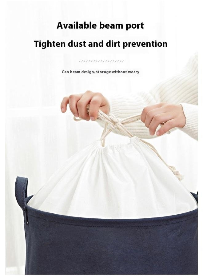 Large Laundry Basket, with Handles Laundry Hamper,Foldable Lightweight Basket, Durable Clothing Storage,
