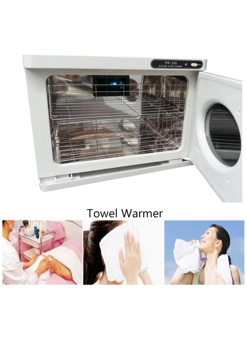 Towel Warmer, Double Layer Towel Cabinet to Hold 50 Towels, Constant Temperature Heating Towel Warmer, for Home