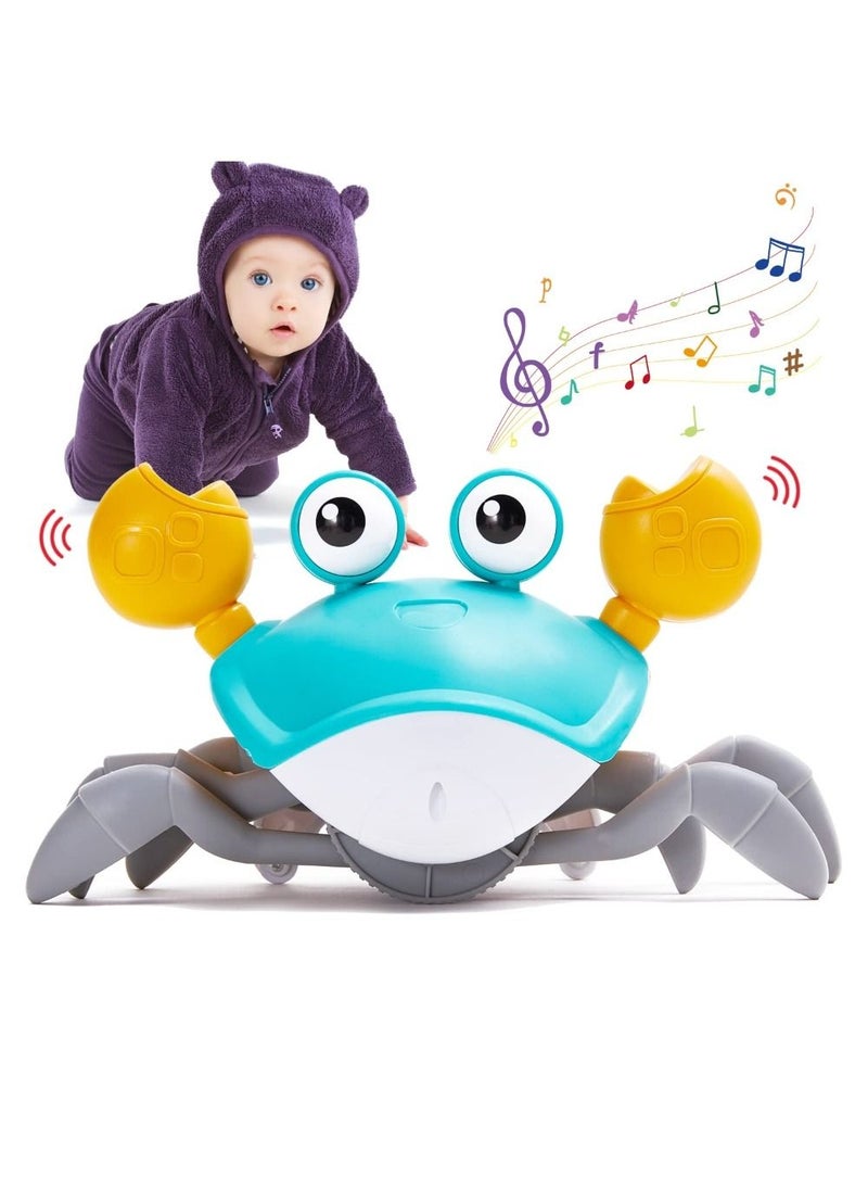 Crawling Crab Baby Toys with Music and LED Light for Kids