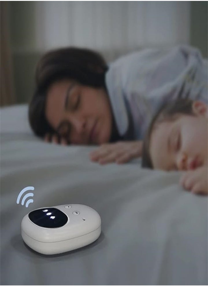 Wireless Bedwetting Alarm System, USB Charging, Bedwetting Enuresis Sensor, with 3 Reminder Modes, Suitable for Kids, Adults and Elderly