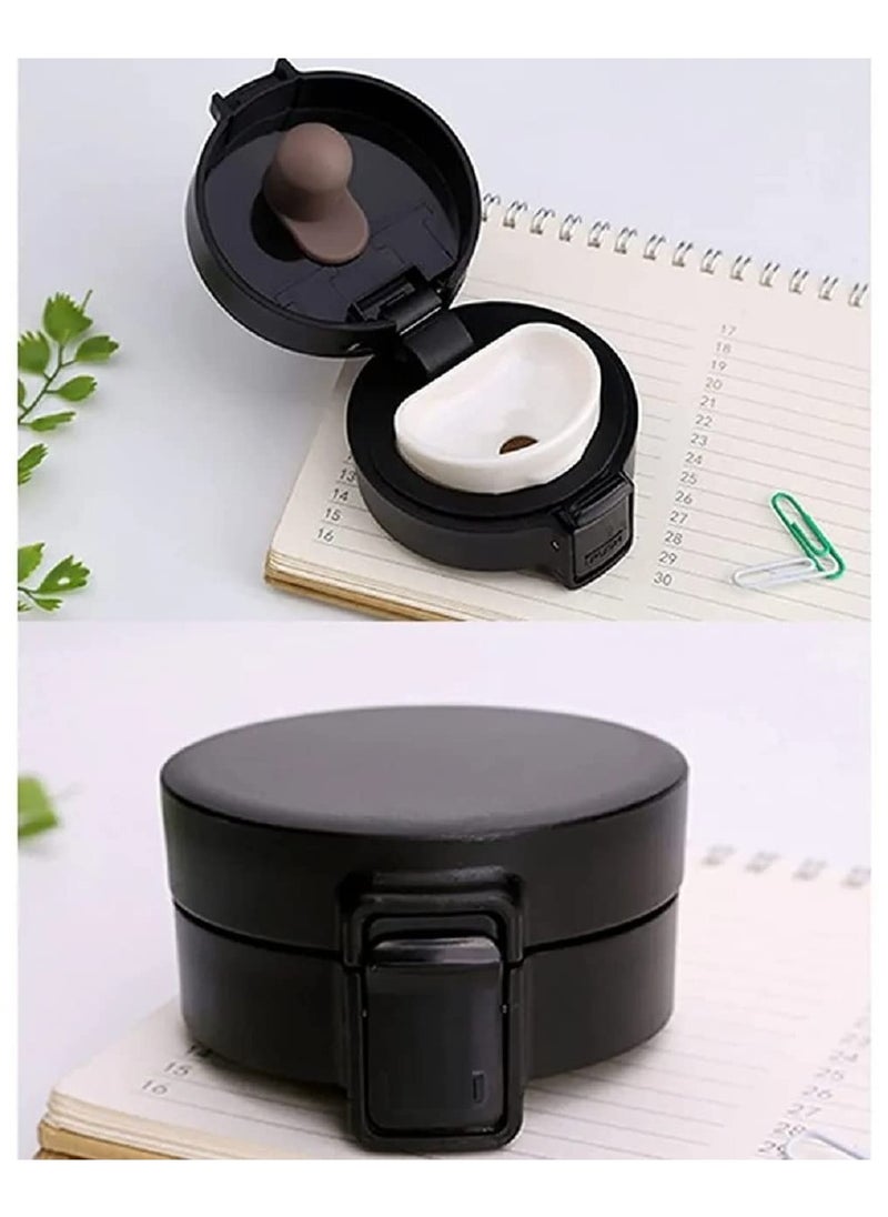Insulated Travel Coffee Mug with Lid, Coffee Mug Double Wall Stainless Steel Tumbler Vacuum Flask Bottle Thermo Tea Mug