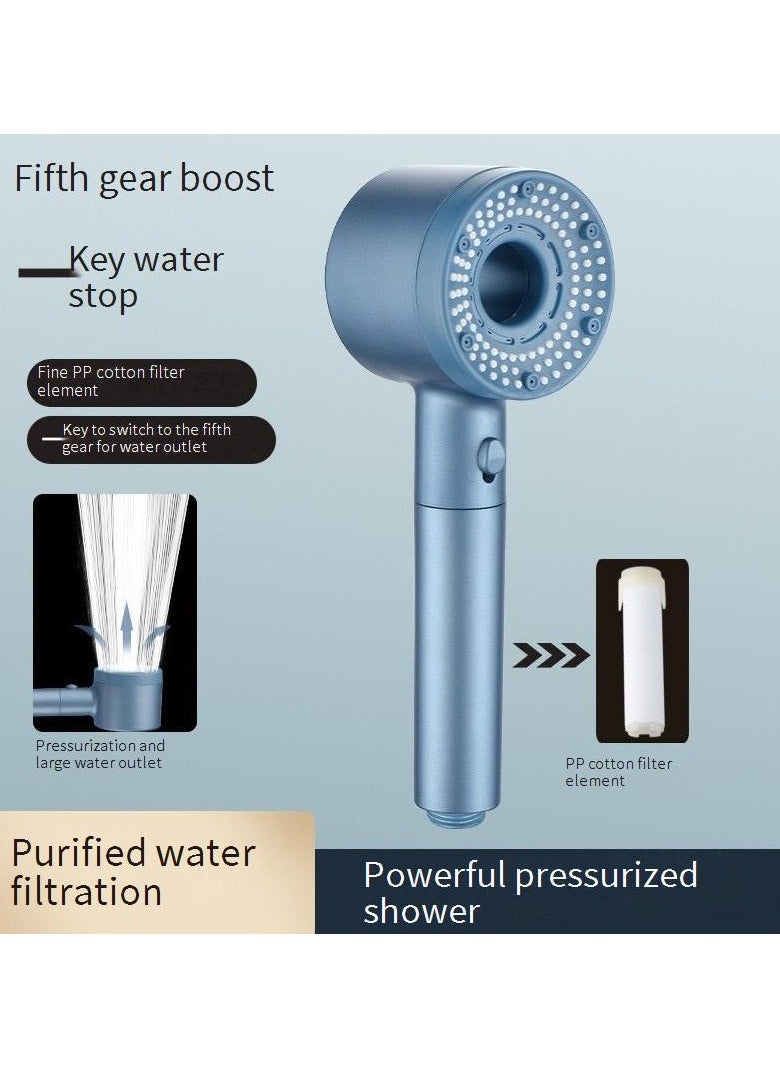 High Pressure 5-Function Shower Heads