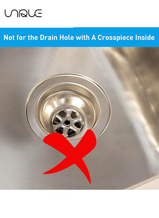 2PCS Bathroom Sink Drain Strainers, 1