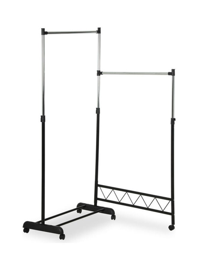 Swing Collapsible Rail Black 169 x 44 x 210cm