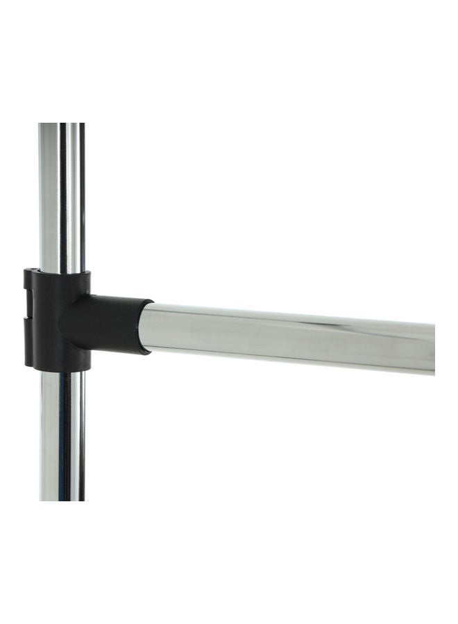 Swing Collapsible Rail Black 169 x 44 x 210cm