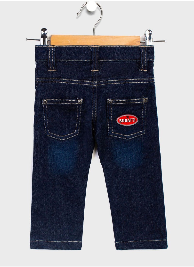 Kids Slim Fit Denim Jeans