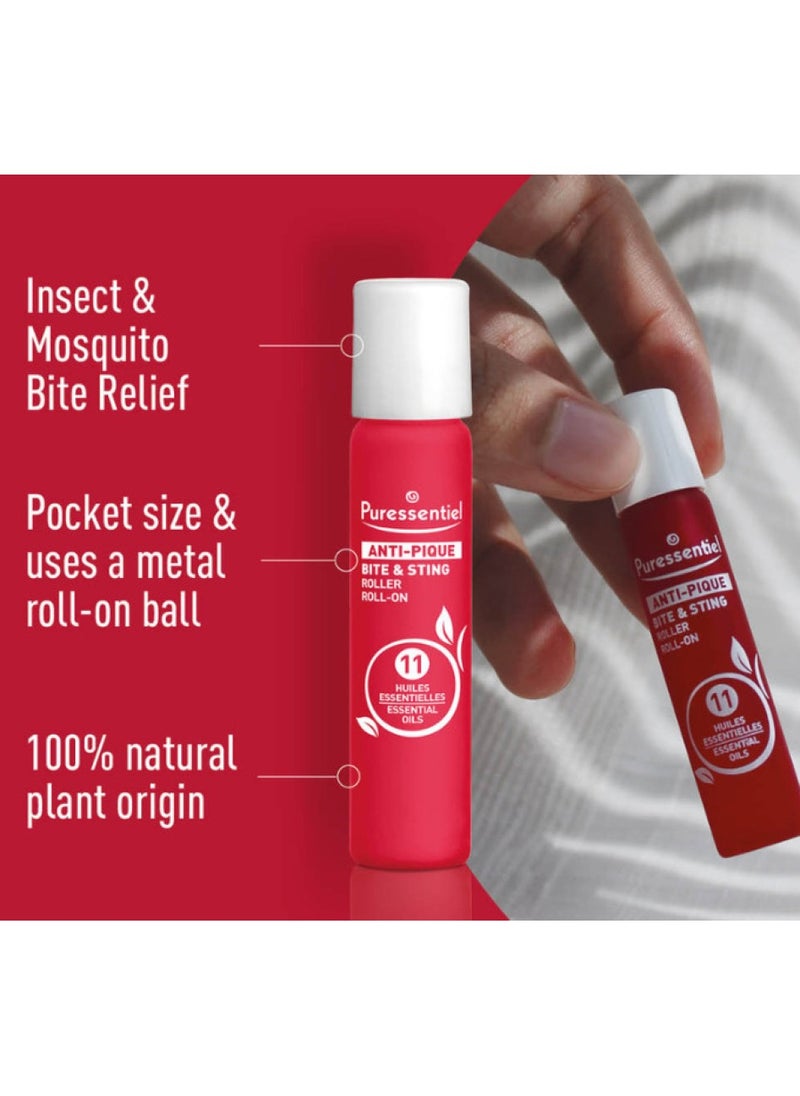 Puressentiel Anti-Sting Soothing Roller With 11 Essential Oils 5ml