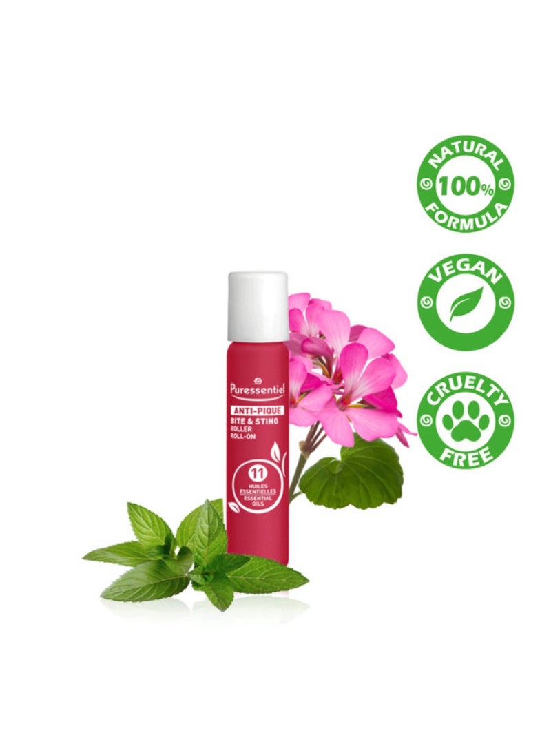 Puressentiel Anti-Sting Soothing Roller With 11 Essential Oils 5ml