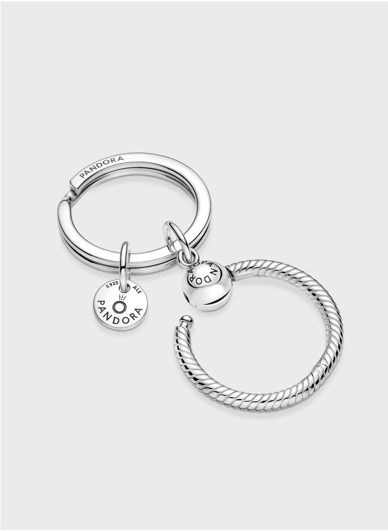 Pandora Moments Charm Key Ring