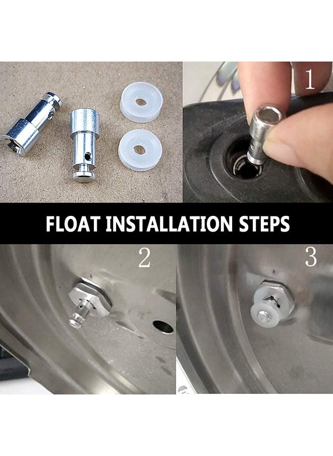 Silicone Sealing Ring Clear + Pressure Cookers Gasket + Universal Replacement Floater And Sealer For 5/6 Quart Models