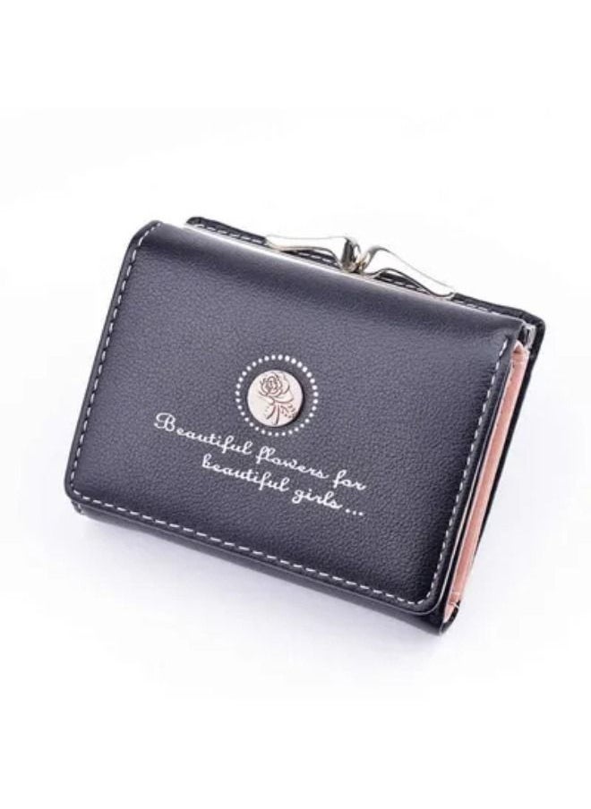 Retro Style Ladylike Mini Wallet