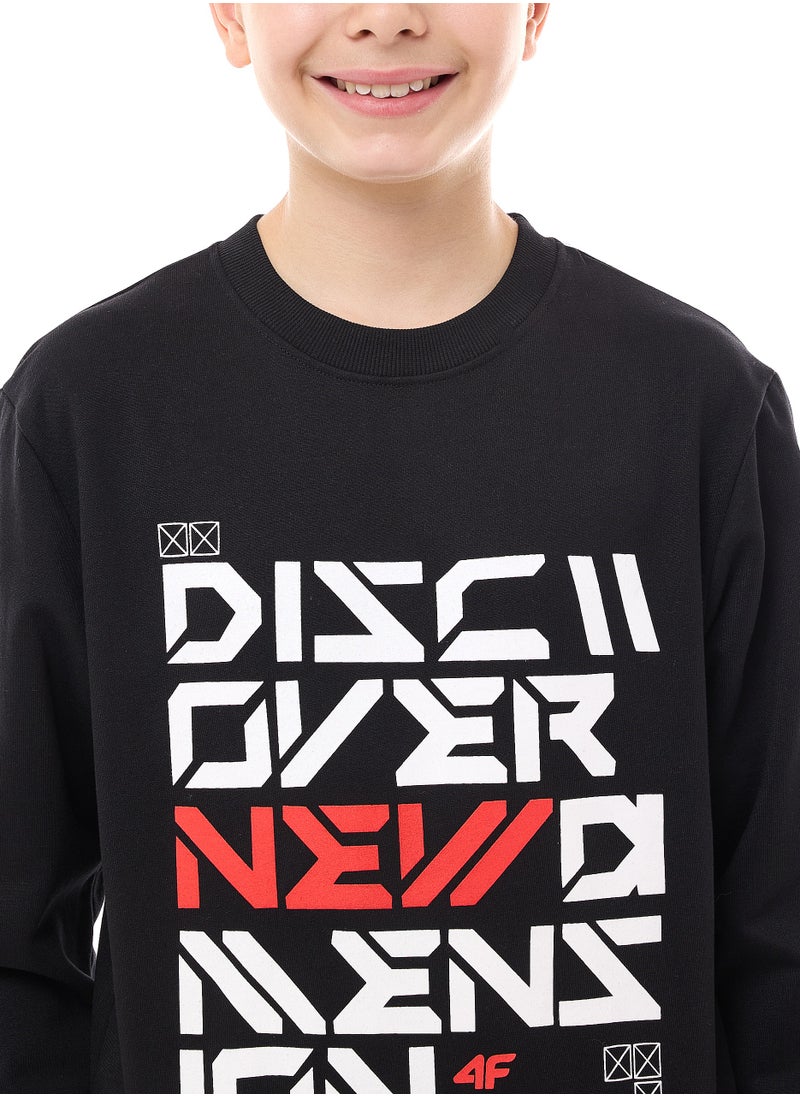 Boys' Graphic Printed Sweatshirt 