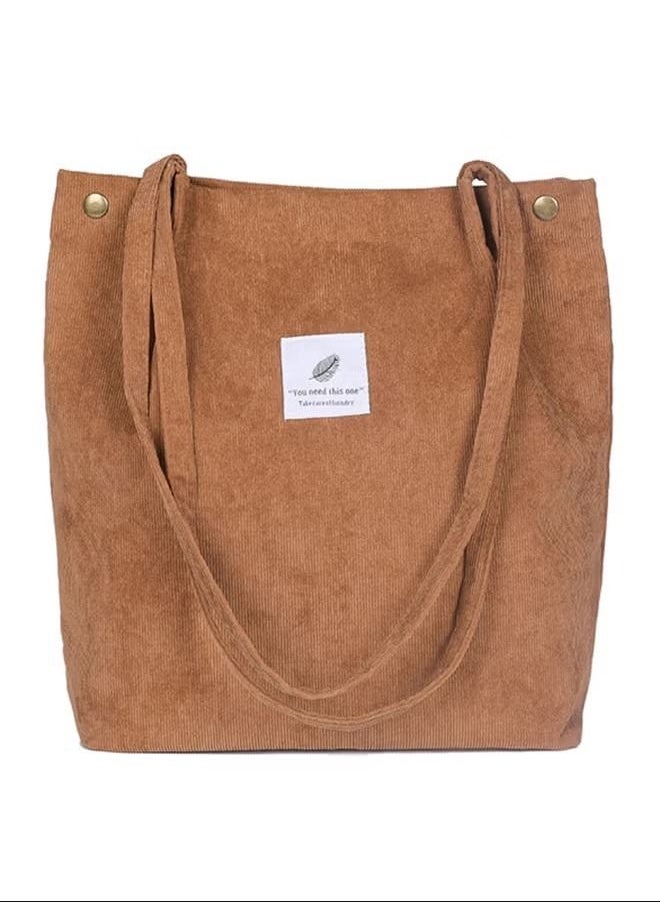 Stylish Canvas Bag Brown