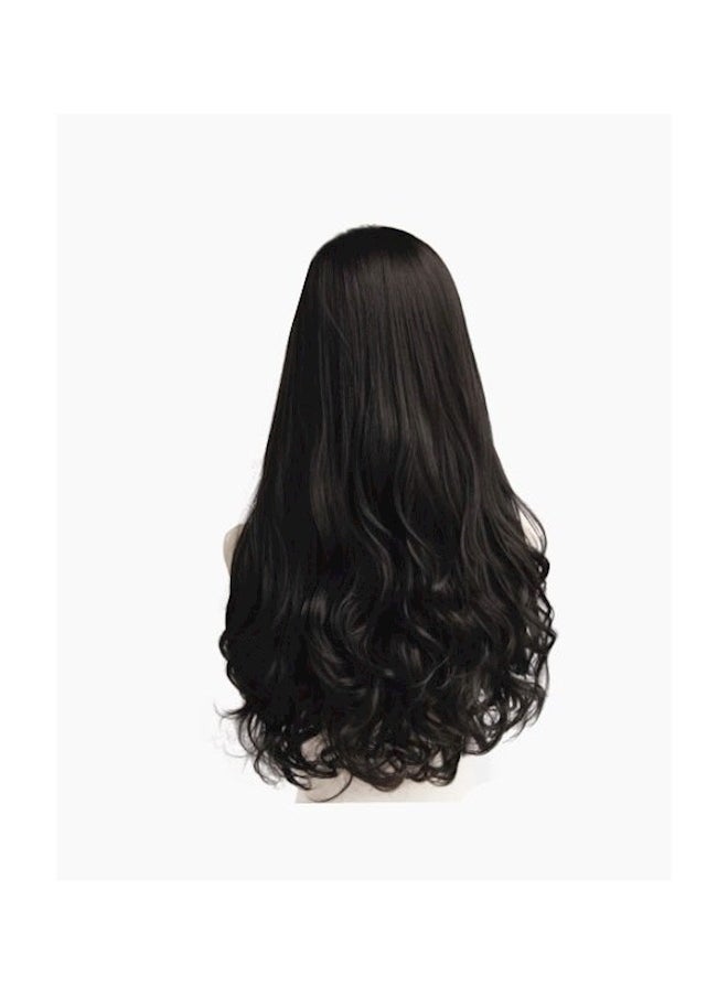 Pop Long Curly Half Wig