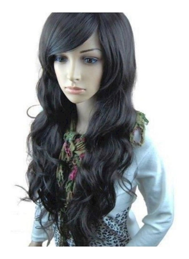 Curly And Wavy Hair Wig With Cap And Comb