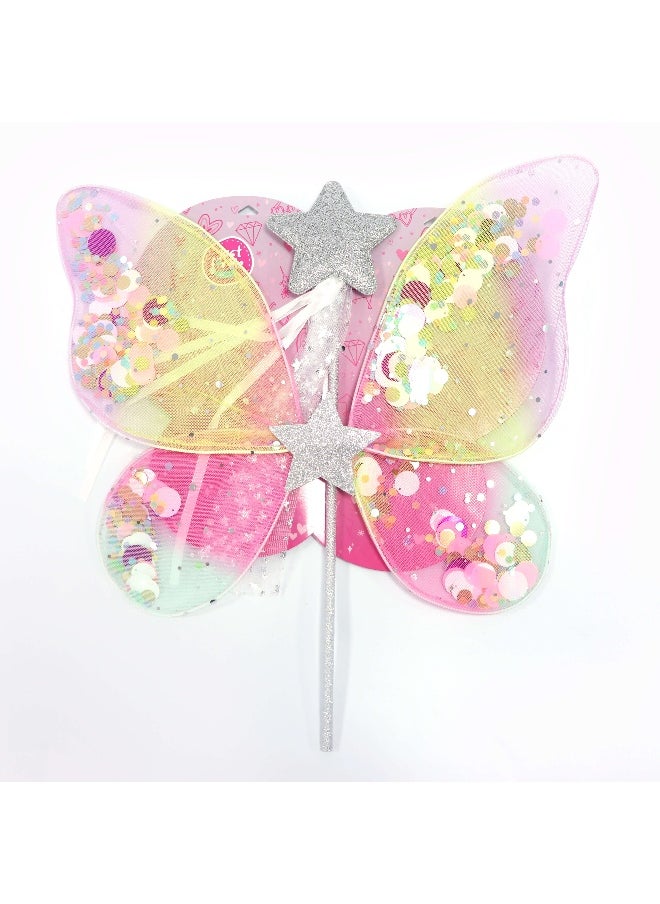 Just for Me Twinkle Heart Wings & Wand Set