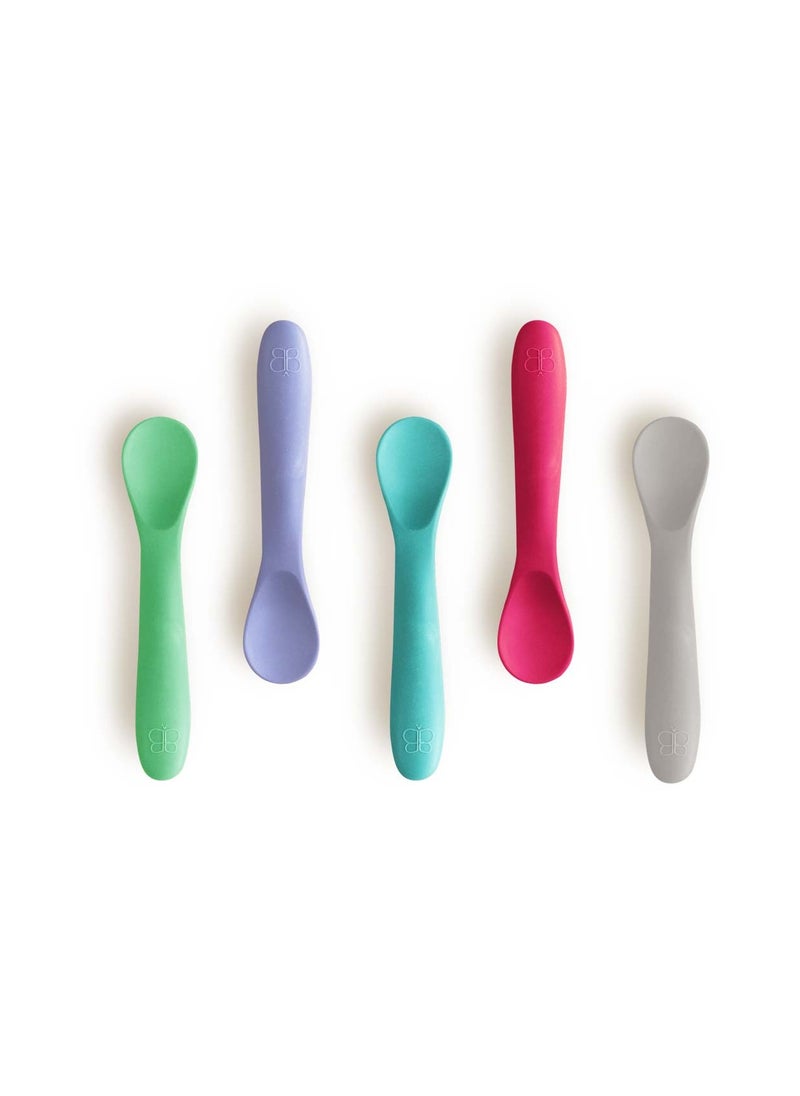 Spoön: Set of 5 Silicone Spoons - Pink