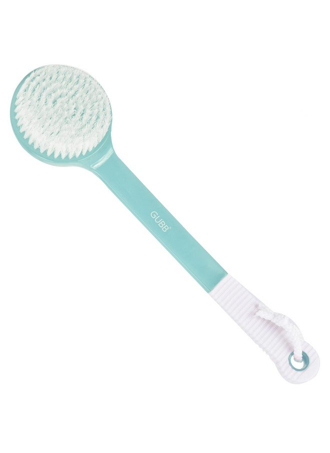 Bath Brush With Extended Handle - Dual Sided Exfoliating Brush For Cleansing, Gentle Exfoliation, And Invigorating Massage - Soft Nylon Bristles Ideal For Knees, Elbows, And Ankles - Spa-Quality Bathing Experience At Home