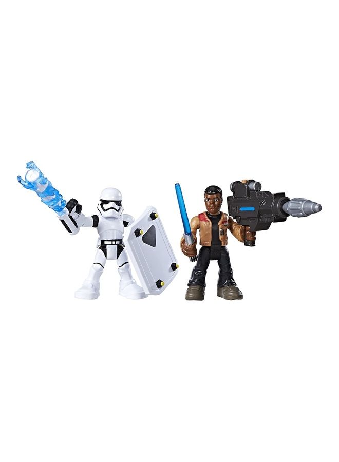 2-Piece Finn and First Order Stormtrooper Action Figure Set