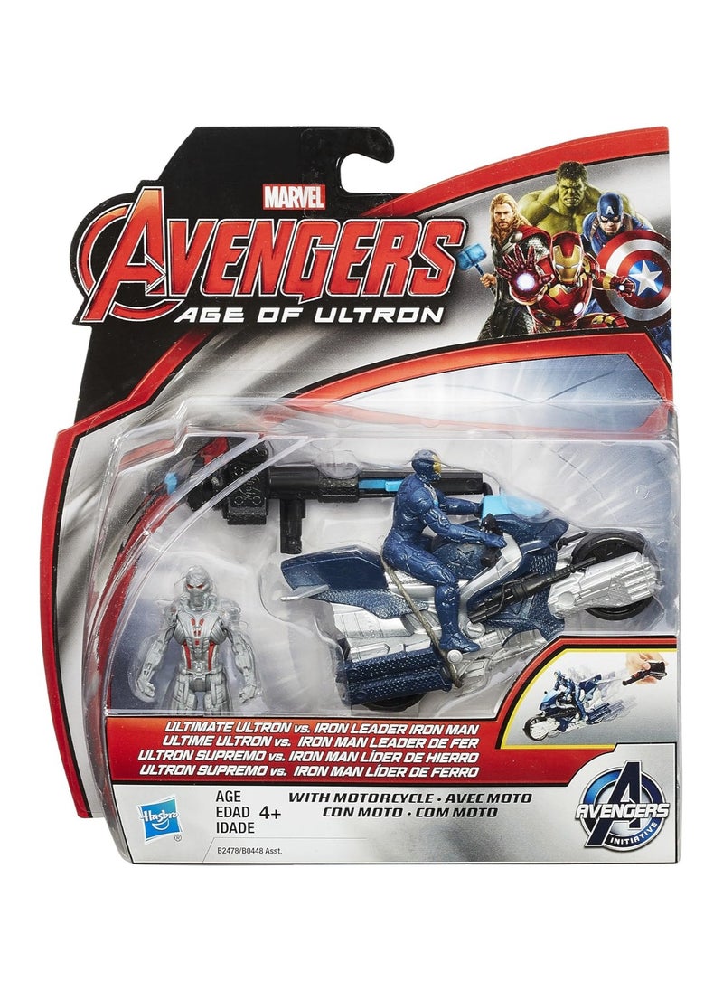 Age of Ultron Ultimate Ultron vs. Iron Leader Iron Man