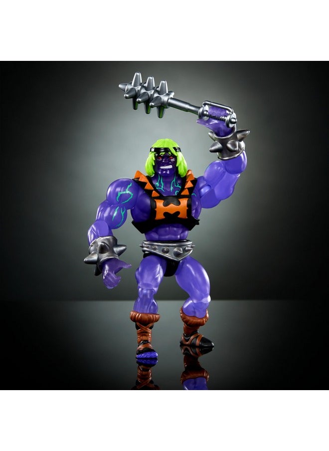 Niverse Origins Turtles Of Grayskull Action Figure & Accessories, He-Man Collectible Toy With 16 Joints, Tmnt & Motu Crossover