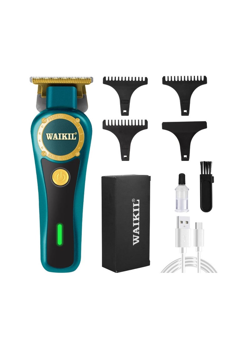 Electric Hair Clipper Retro Carving Mark Oil Head Hair Clipper