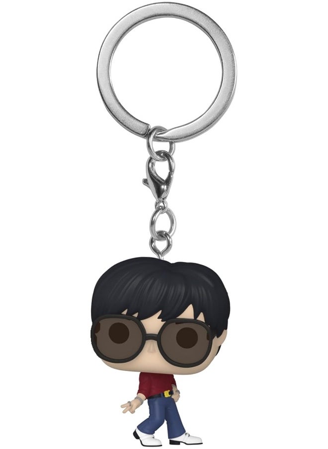 Funko Pop! Keychain: BTS - Dynamite - J-Hope Novelty Keyring - Collectable Mini Figure - Stocking Filler - Gift Idea - Official Merchandise - Music Fans - Backpack Decor