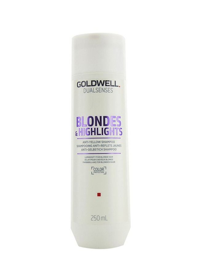 Dual Senses Blondes And Highlights Anti Yellow Shampoo 250ml