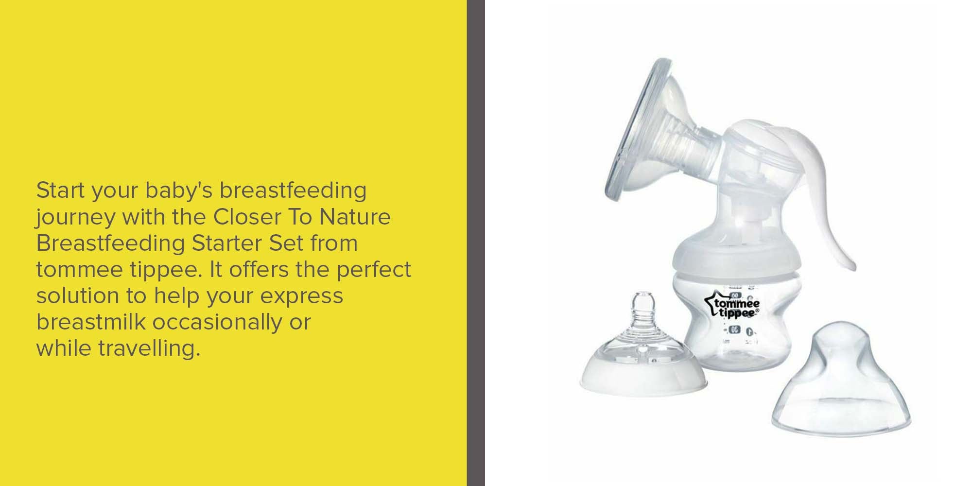 Closer To Nature Breast Feeding Starter Set