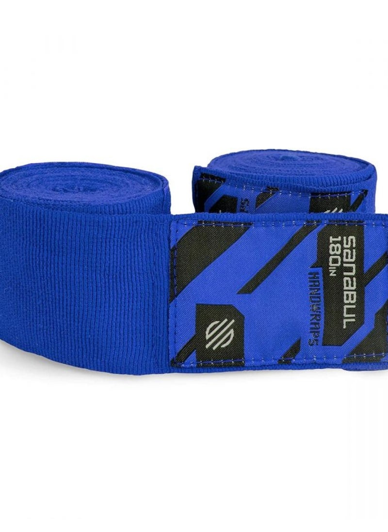 Sanabul Boxing Handwraps Elastic 180 inch Blue