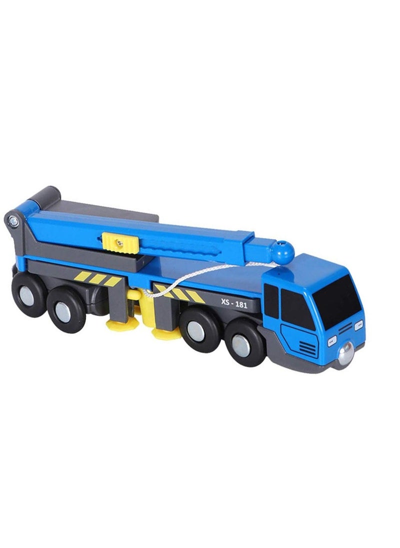 Construction Vehicles Cranes Toys, Construction Vehicle Toys, Crane Truck Pull Back Cars for Child Toddlers Kids, Blue