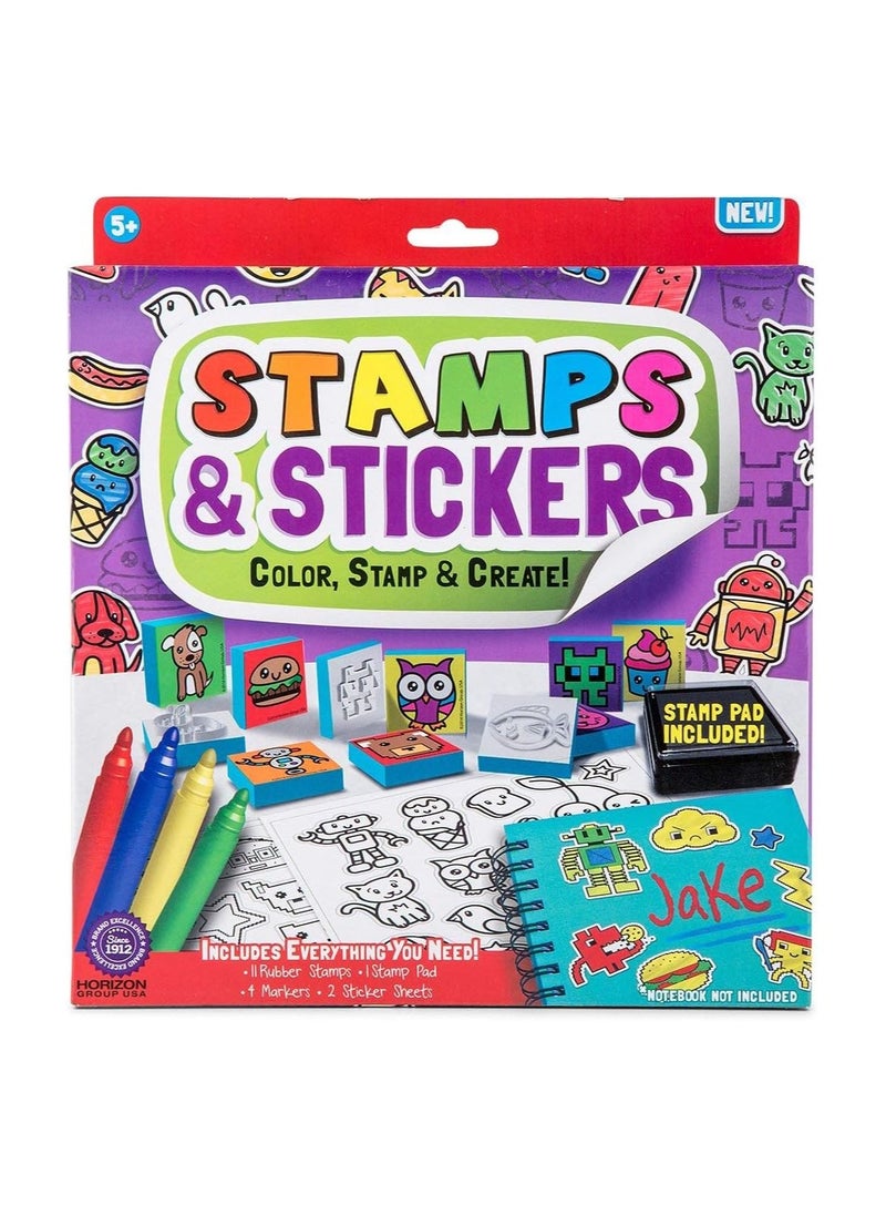 Stamps and Stickers Kit