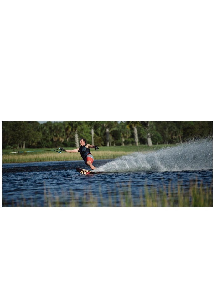 Session Water Ski - Black / Red / Blue