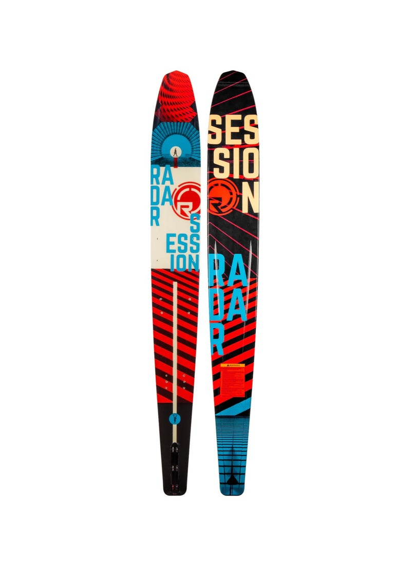 Session Water Ski - Black / Red / Blue