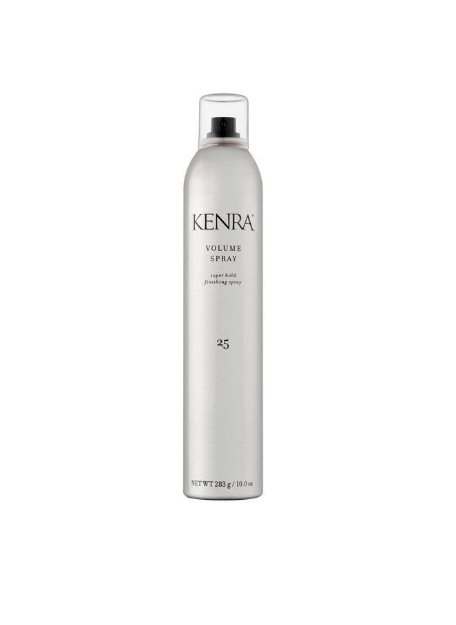 Volume Spray 25 80% | Super Hold Finishing & Styling Hairspray | Flake-Free & Fast-Drying | Wind & Humidity Resistance | All Hair Types | 10 Oz