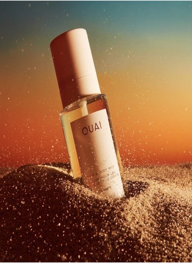 OUAI Hair & Body Mist - St. Barts 97ml | Fresh & Long-Lasting Fragrance