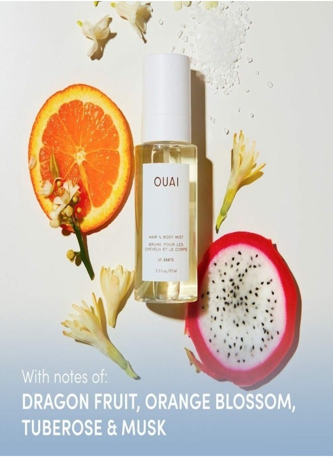 OUAI Hair & Body Mist - St. Barts 97ml | Fresh & Long-Lasting Fragrance