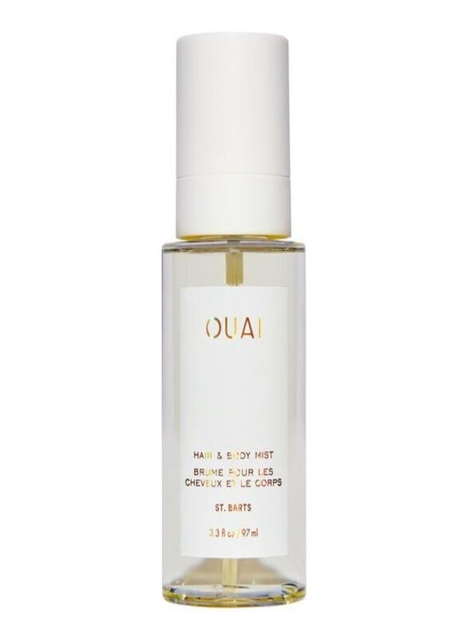 OUAI Hair & Body Mist - St. Barts 97ml | Fresh & Long-Lasting Fragrance