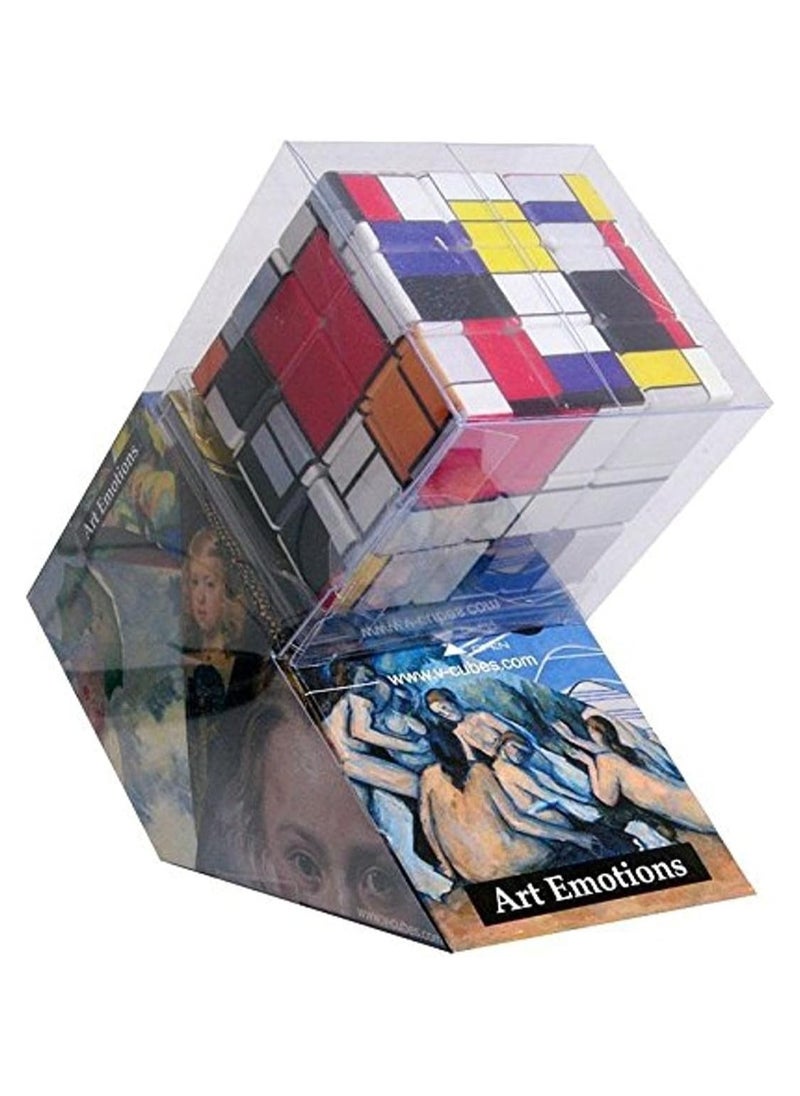 V-Cube Mondrian 3 Cube Toy, Multi-Colour