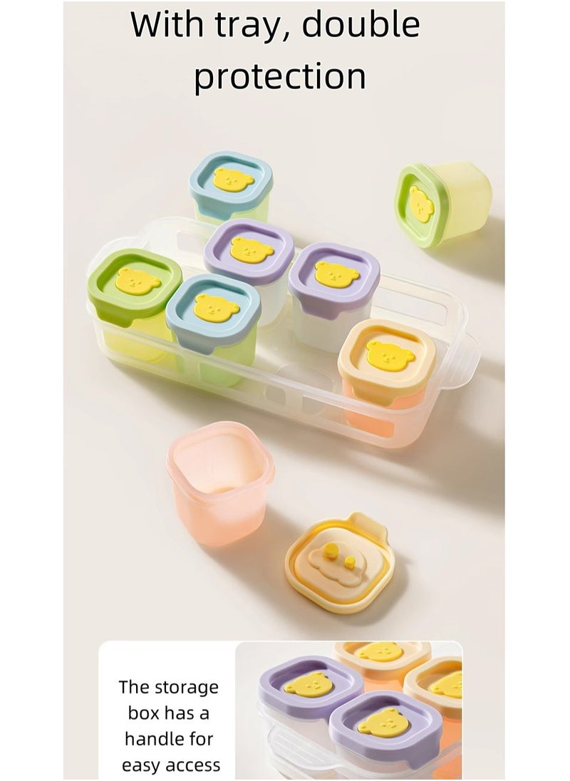 Multifunctional baby food box.Ice mold.