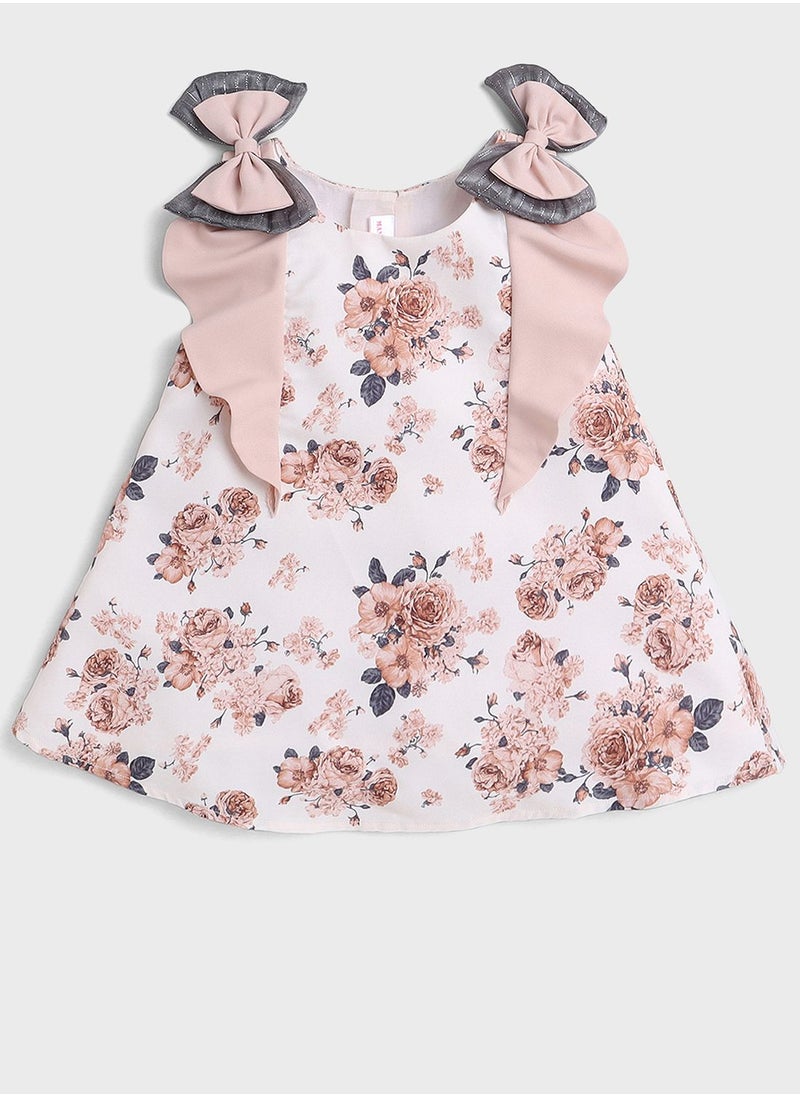 Kids Floral Midi Dress