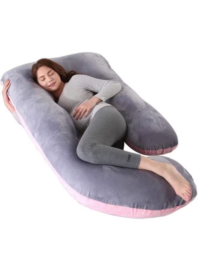 U-Shaped Pregnancy Pillow Full Body Maternity Support Pillow